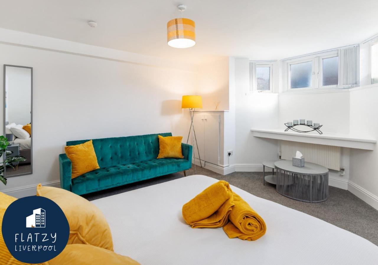 Flatzy - Modern Apartment Close To Football Stadiums Liverpool Eksteriør billede